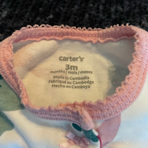 Baby Girl PJ Bundle (8 PJs) Sizes 0-3 and 3 Months - Picture 2 of 13